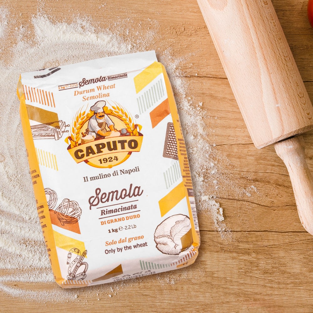 Dall'esperienza di mulino caputo, per tutti i professionisti della pasticceria. Caputo Semola - Caputo Semola - 1KG - Empório Bon Appetit